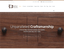 Tablet Screenshot of americanmusicfurniture.com
